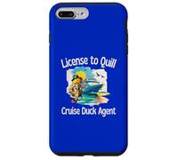 License to Quill Cruise Duck Agent Spying n Hunting for Fun Case for iPhone 7 Plus/8 Plus