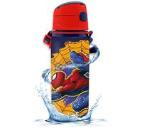 Licensed 600ml Hot & Cool Aluminum Flask, Push Button Kids Water Bottle