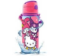 Kids Licensing Drinking Bottle Aluminium with Click Closure [600 ml], Pokémon