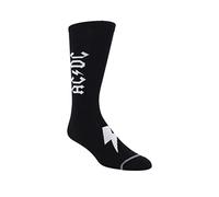 Licensed- ACDC Socks, Socks for Men and Women (Black/White Gift Box)