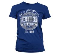 Licensed Back To The Future - Save The Clock Tower Women's T-Shirt S-XXL Sizes