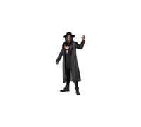 Morph WWE Undertaker Costume Adult Hat Fancy Dress Accessory for Halloween Parties and Themed Events, Large