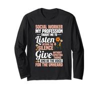 Licensed Clinical Social Worker LCSW Long Sleeve T-Shirt