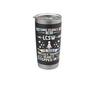 Licensed Clinical Social Worker LCSW Stainless Steel Insulated Tumbler