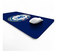 Licensed Décor Chelsea FC Desk Mat - Full Crest on Secondary Dark Blue - 43 x 90 cm