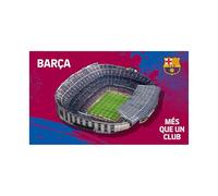 Licensed Décor FC Barcelona Vinyl Wall Sticker - Small (65cm (w) x 40cm (h) - Stadium 1