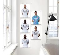 Licensed Décor Real Madrid Player poster DS [set of 5], White