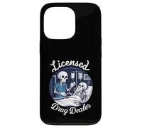 Licensed Drug-Dealer Nurse Doctor Humor Patient Hospital Case for iPhone 13 Pro