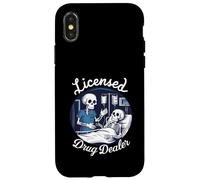 Licensed Drug-Dealer Nurse Doctor Humor Patient Hospital Case for iPhone X/XS
