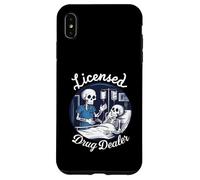 Licensed Drug-Dealer Nurse Doctor Humor Patient Hospital Case for iPhone XS Max