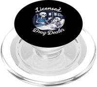 Licensed Drug-Dealer Nurse Doctor Humor Patient Hospital PopSockets PopGrip for MagSafe