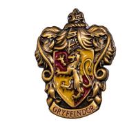 Licensed Harry Potter Gryffindor Crest Pin Badge - Metal Enamel Collectible Brooch 3.4 x 2.3 cm - Official Wizarding World Merchandise