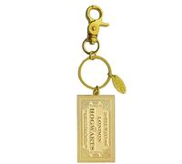 Licensed Harry Potter House Spinner Keyrings, Platform 9 3/4 and Hedwig Spinner Keychain, Harree Birthday and Hedwig Keyrings, 8 Styles (Golden Ticket)