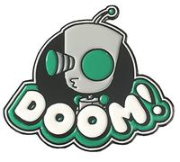 Licensed Invader Zim - DOOM! 1.60" Collectible Pin