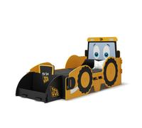 Licensed JCB Digger Tractor Bed Toybox Storage Bedside Bookcase 140 70 Cotbed