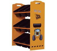 Licensed JCB Digger Tractor Bed Toybox Storage Bedside Bookcase 140 70 Cotbed