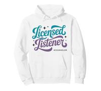 Licensed Listener Best School Counselor Psychologist Pullover Hoodie