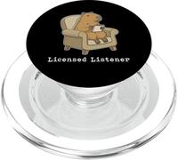 Licensed Listener Capybara Therapist Mental Health Humor PopSockets PopGrip for MagSafe