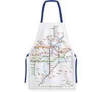 Licensed London Underground Map Apron 100% Cotton 820mm x 680mm (gwc)