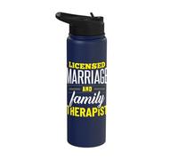 Licensed Marriage Family Therapist LMFT Apparel Stainless Steel Insulated Water Bottle