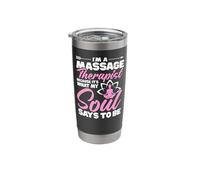 Licensed Massage Therapist Therapy I Am A Massage Therapist Stainless Steel Insulated Tumbler