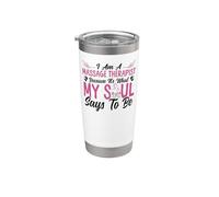 Licensed Massage Therapist Therapy I Am A Massage Therapist Stainless Steel Insulated Tumbler