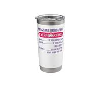 Licensed Massage Therapist Therapy Stainless Steel Insulated Tumbler