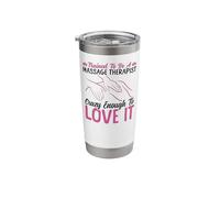 Licensed Massage Therapist Therapy Trained to Be A Massage Stainless Steel Insulated Tumbler