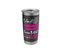 Licensed Massage Therapist Therapy Watercolor Stainless Steel Insulated Tumbler