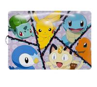 Licensed Placemat Assorted Pokémon Kids Placemat - 42cm Wipeable & Reusable Dining Table Mat, Non-Slip Printed Tableware for Mealtime, Great for Toddlers and Young Children