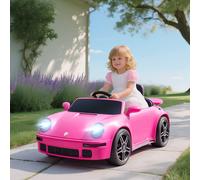 (Pink) AIYAPLAY Battery Powered Kids Electric Car with Remote Control