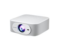 [Licensed] Smart Projector with Built-in Apps, WiFi Bluetooth, 1080P Native 4K Mini Projector, 400 ANSI Lumens, Auto Keystone/Electric Focus, Android 13 NTV, Outdoor Film Projector