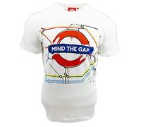 Licensed TFL103W Unisex Artistic Mind The Gap T Shirt White-New (S)