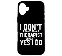 Licensed Therapist Costume Mental Health Therapy Counseling Case for iPhone 16 Plus