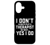 Licensed Therapist Costume Mental Health Therapy Counseling Case for iPhone 17