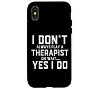 Licensed Therapist Costume Mental Health Therapy Counseling Case for iPhone X/XS