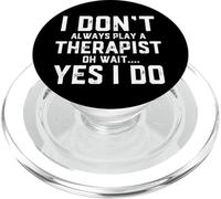 Licensed Therapist Costume Mental Health Therapy Counseling PopSockets PopGrip for MagSafe