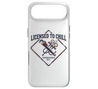 Licensed To Chill Funny HVAC Technician Refrigeration Humor Case for iPhone Air