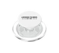 Licensed to Drive Est 1997 New Driver License Driving PopSockets PopGrip for MagSafe