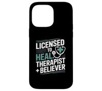 Licensed To Heal Therapist Believer Christian Case for iPhone 14 Pro Max