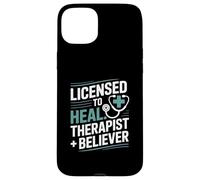 Licensed To Heal Therapist Believer Christian Case for iPhone 15 Plus