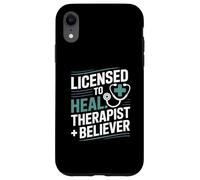 Licensed To Heal Therapist Believer Christian Case for iPhone XR