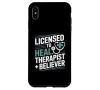 Licensed To Heal Therapist Believer Christian Case for iPhone XS Max