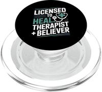 Licensed To Heal Therapist Believer Christian PopSockets PopGrip for MagSafe