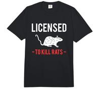 Licensed to Kill Rats Exterminator Comfort Colors Adult Heavyweight T-Shirt