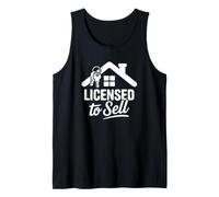 Licensed to Sell - Funny Realtor Tank Top