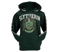 Licensed Unisex Kids Harry Potter Slytherin Hoodie Sizes 1 Year to 13 Years (3-4) Green