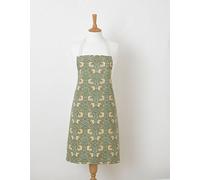 Licensed William Morris Pimpernel Green Cotton Drill Floral Apron