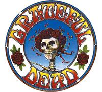 Licenses Products Grateful Dead Skull and Roses Sticker