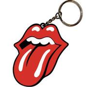 Licenses Products Rolling stones tongue 3d rubber keychain